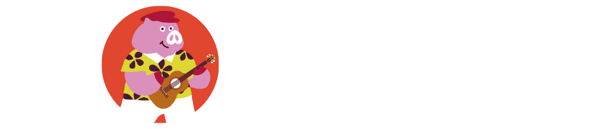 ハワイアンデザインTシャツ・アロハシャツ販売紹介サイトのPua'a(プアア)のロゴ